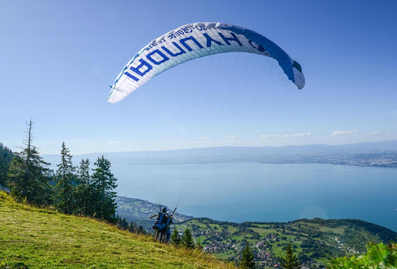 Balcony Of Lake Geneva Thollon-les-Memises Exterior foto